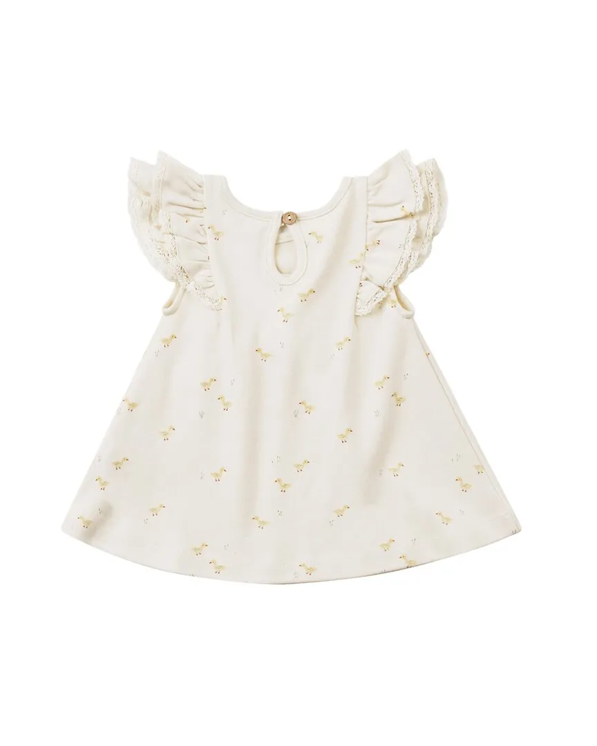 Quincy Mae Flutter Dress