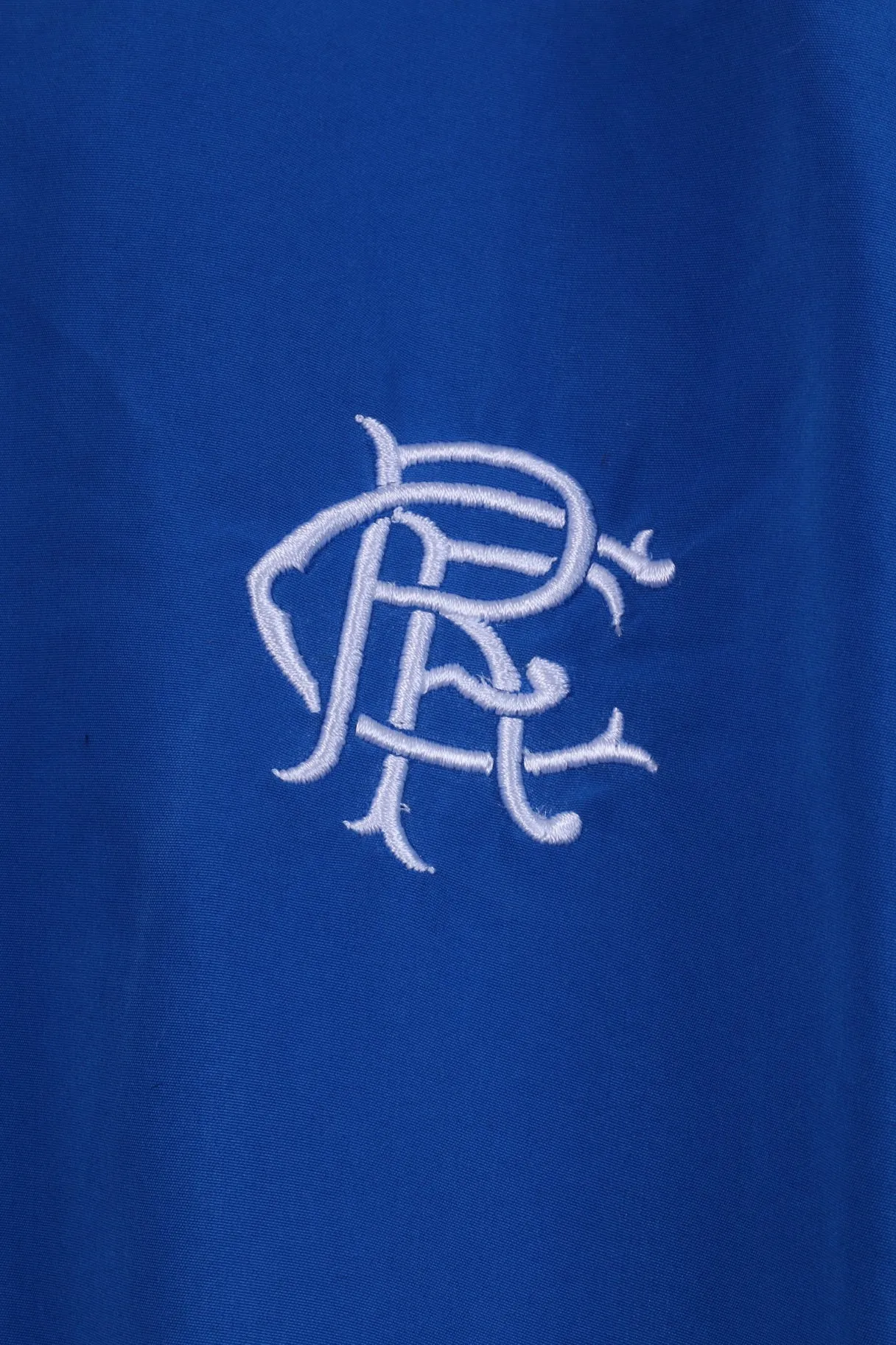 RANGERS Football Club Mens XL Jacket Blue Official Full Zipper Active Sportswear Top