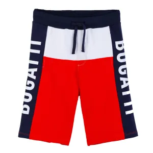 Red & Navy Flame Shorts