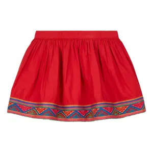 Red Senna Skirt