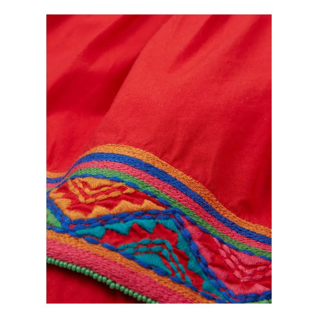 Red Senna Skirt