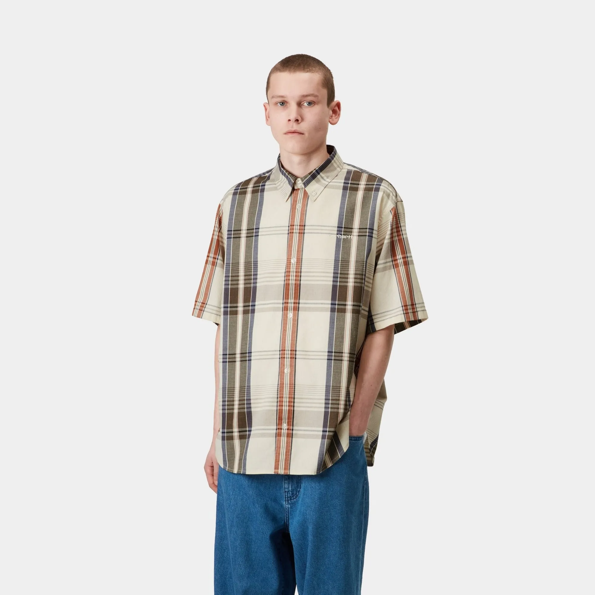 Roslin Check Shirt | Natural / Wax Carhartt WIP