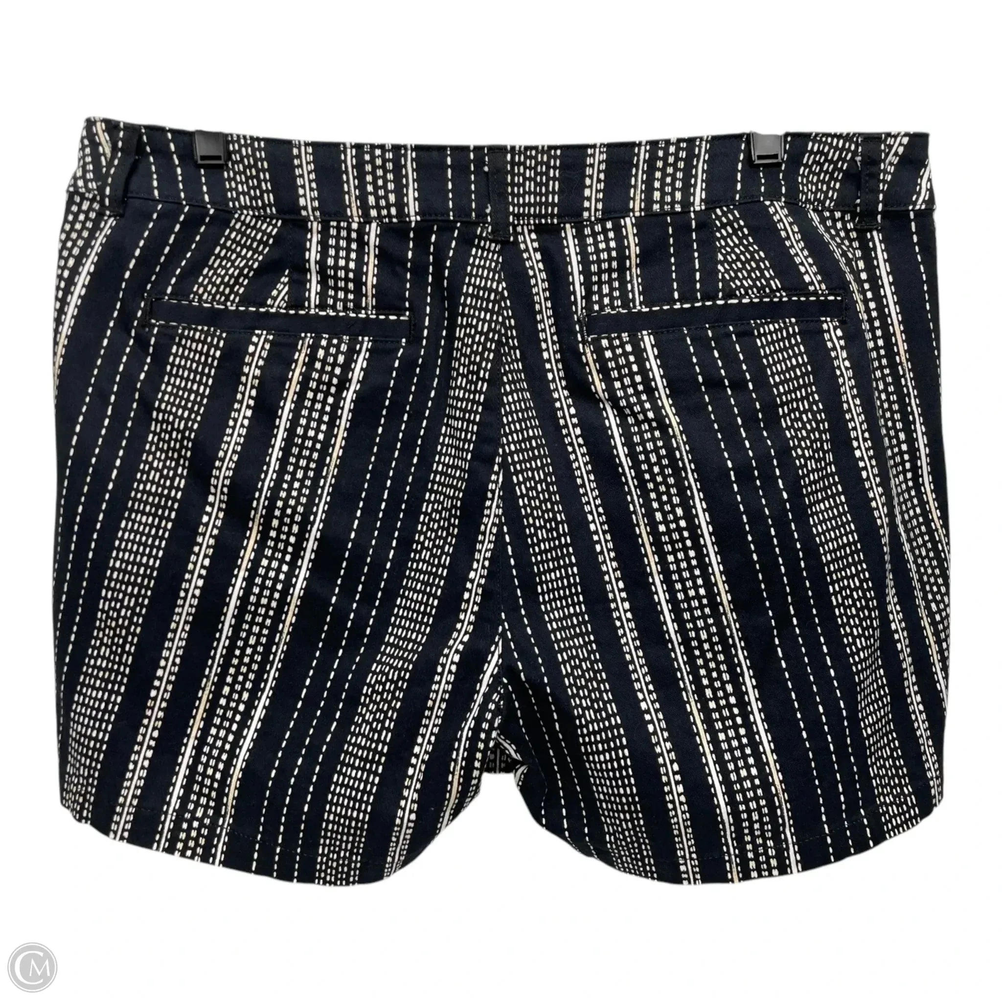 Shorts By Ana In Black & White, Size: L