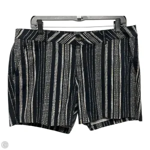Shorts By Ana In Black & White, Size: L