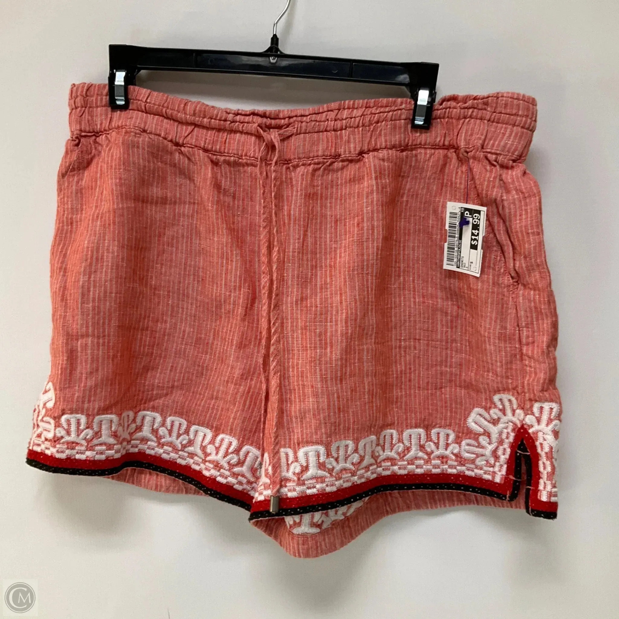 Shorts By Anthropologie In Red, Size: S