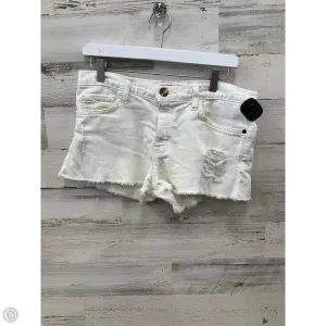 Shorts By Clothes Mentor In White Denim, Size: 4