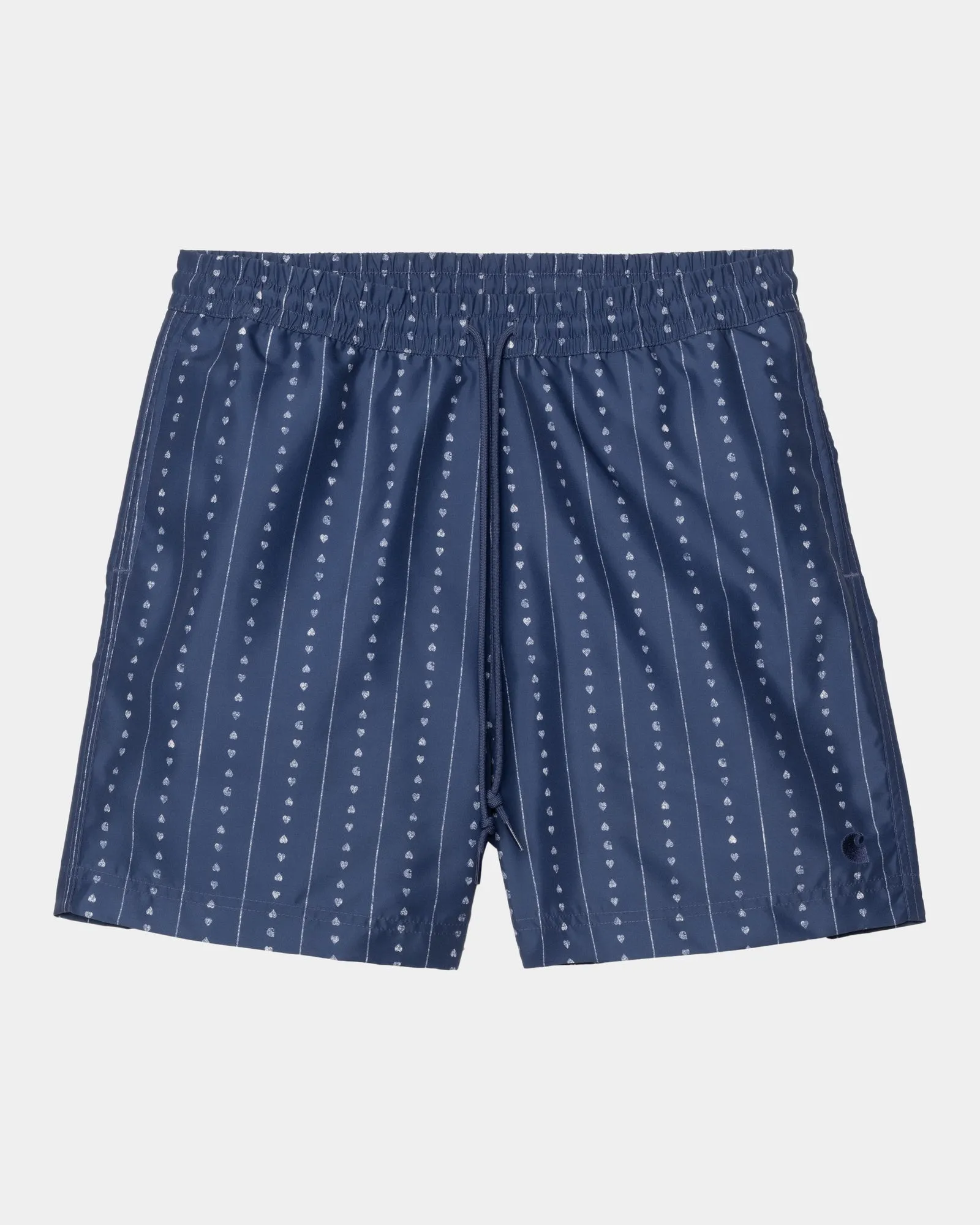 Slater Swim Trunks | Ink / Natural Heart C Pinstripe Carhartt WIP