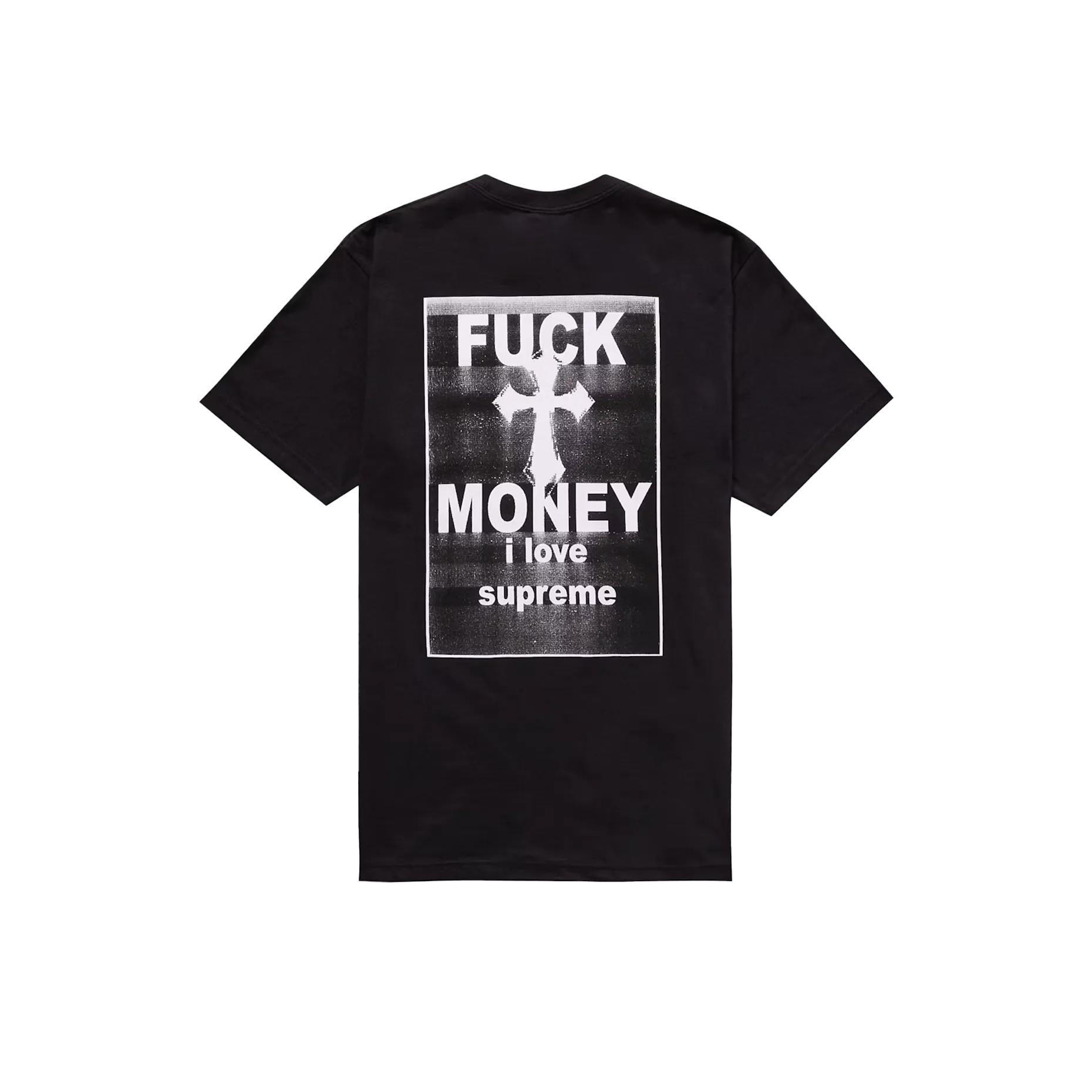 Supreme Fuck Money Tee Black