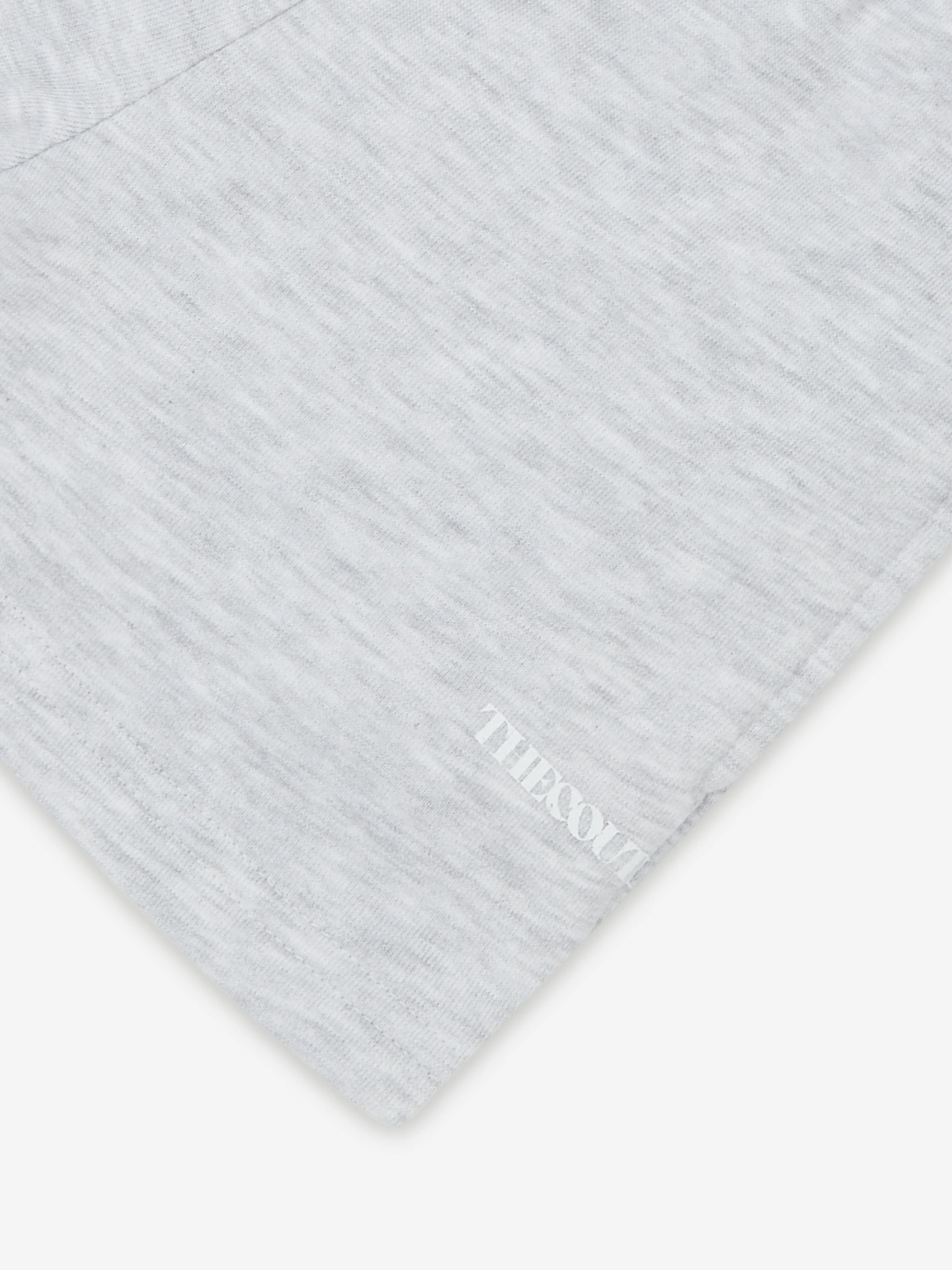 The Couture Club Kids Raw Seam Shorts in Grey