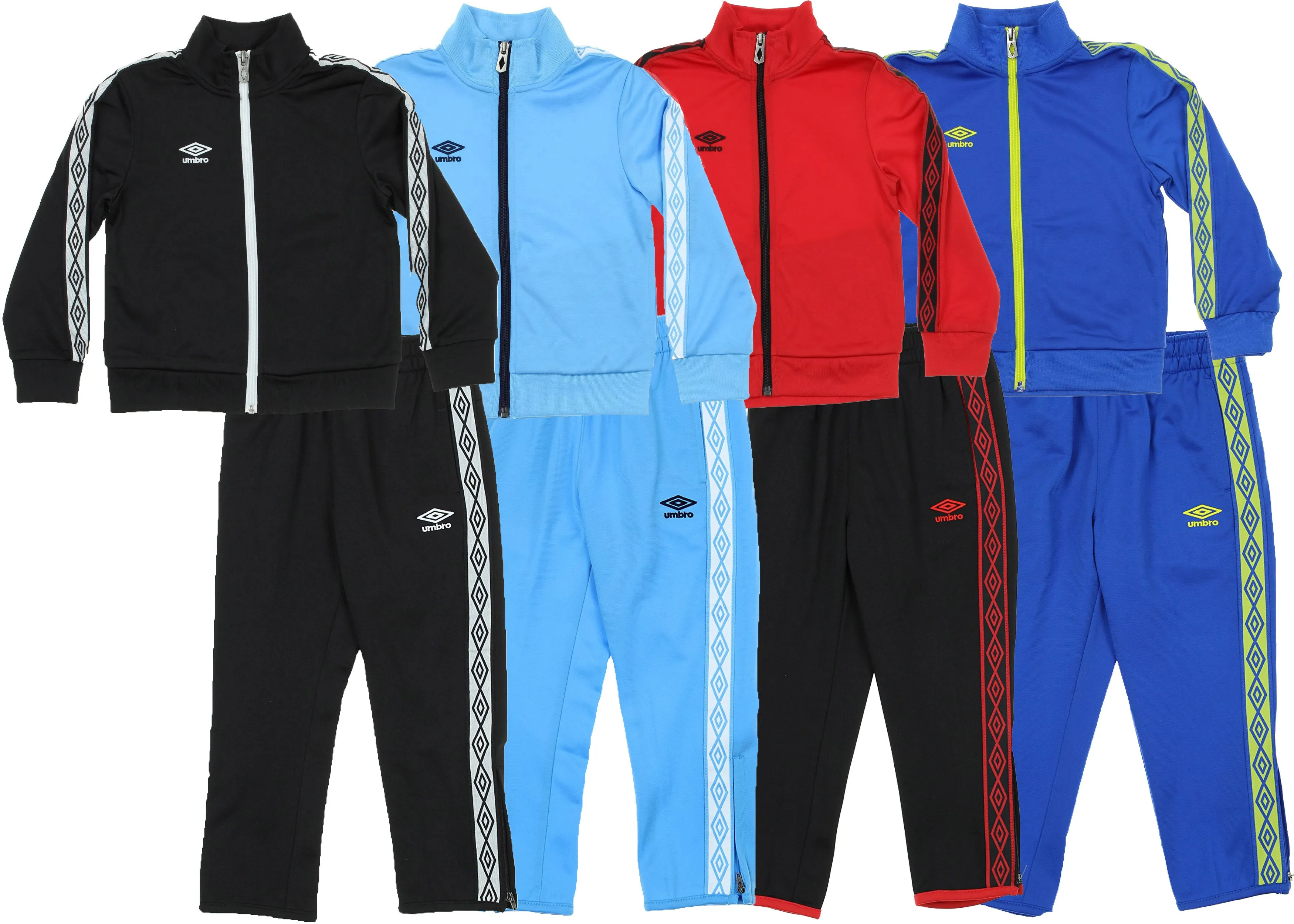 Umbro Kids Double Diamond Track Suit Set