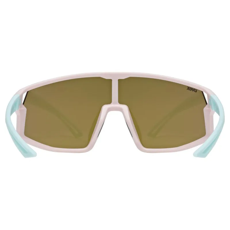 Uvex Skyryse Kids Glasses - Pink green Mirror pink