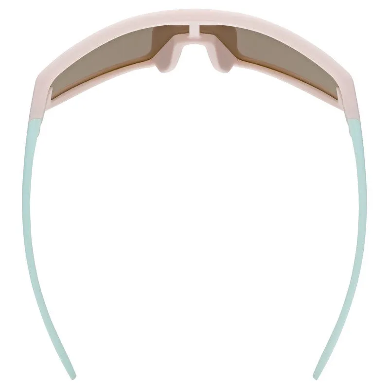 Uvex Skyryse Kids Glasses - Pink green Mirror pink