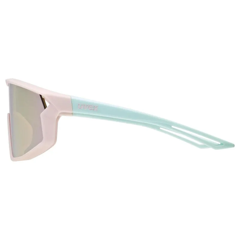 Uvex Skyryse Kids Glasses - Pink green Mirror pink
