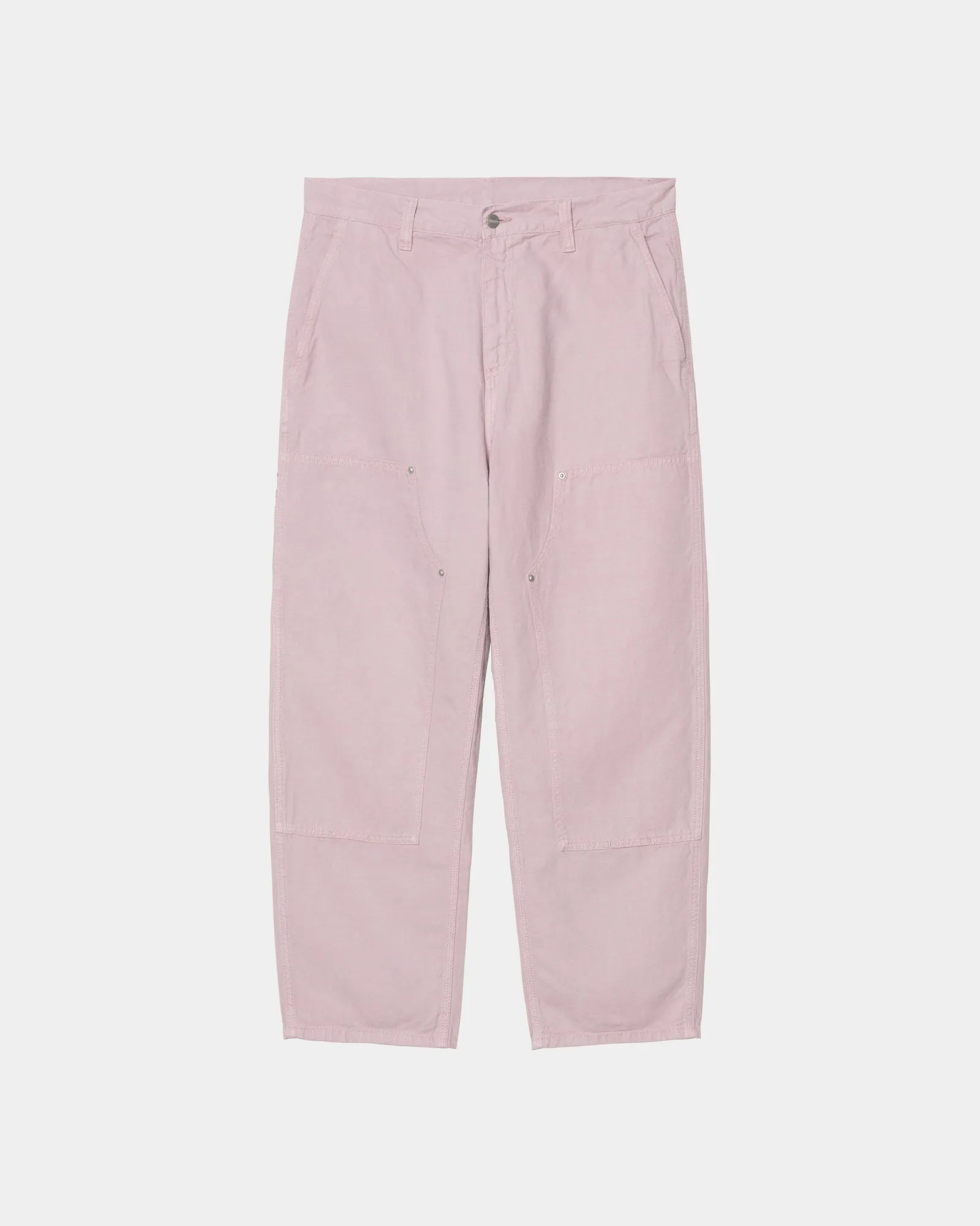 Walter Double Knee Pant | Pink Fog (garment dyed) Carhartt WIP