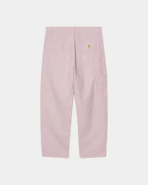Walter Double Knee Pant | Pink Fog (garment dyed) Carhartt WIP