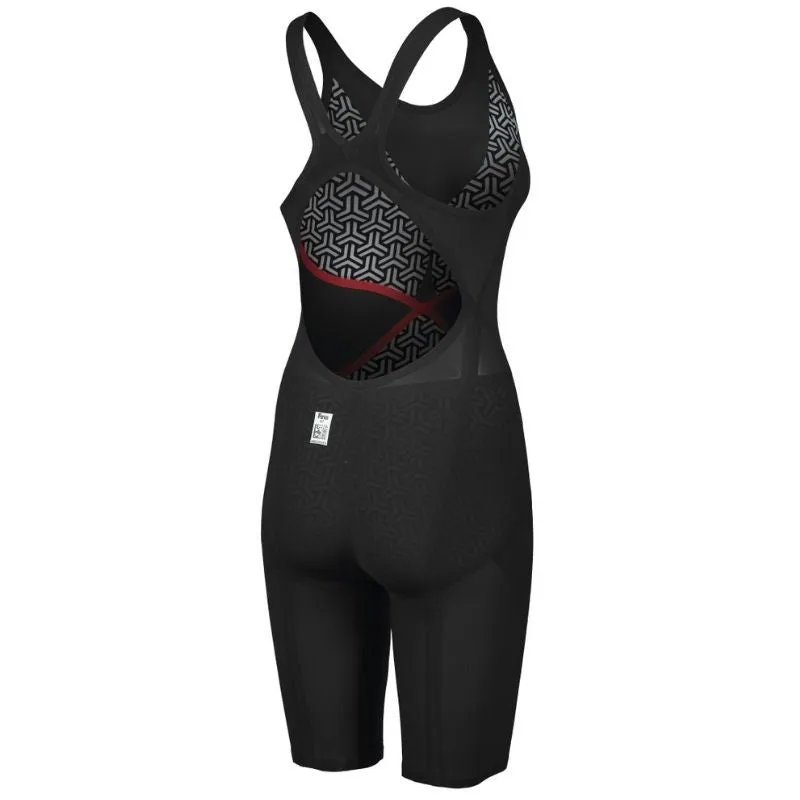 WOMEN'S POWERSKIN CARBON GLIDE OPEN BACK - BLACK/GOLD
