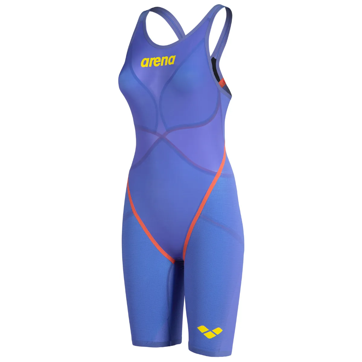 WOMEN'S POWERSKIN CARBON GLIDE OPEN BACK LIMITED EDITION ECLIPSE GLARE - FUTURE DUSK/CORAL