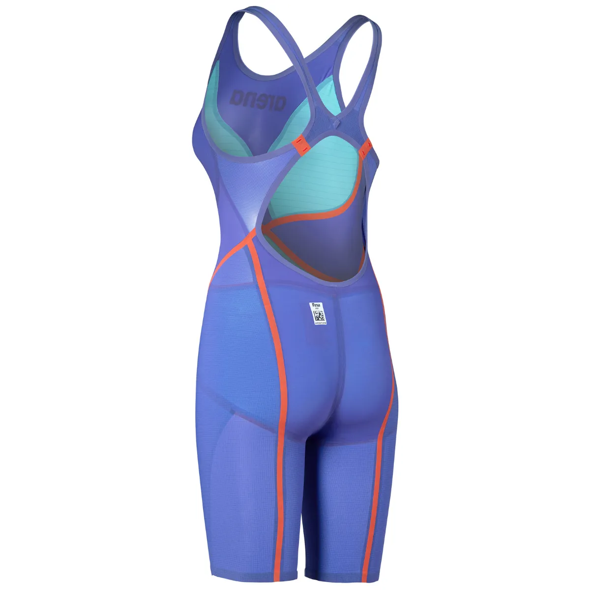 WOMEN'S POWERSKIN CARBON GLIDE OPEN BACK LIMITED EDITION ECLIPSE GLARE - FUTURE DUSK/CORAL