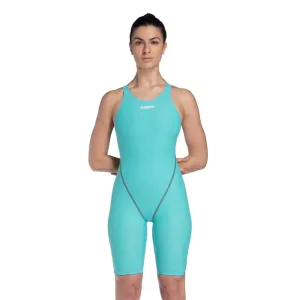 WOMEN'S POWERSKIN ST NEXT ECO OPEN BACK - AQUAMARINE