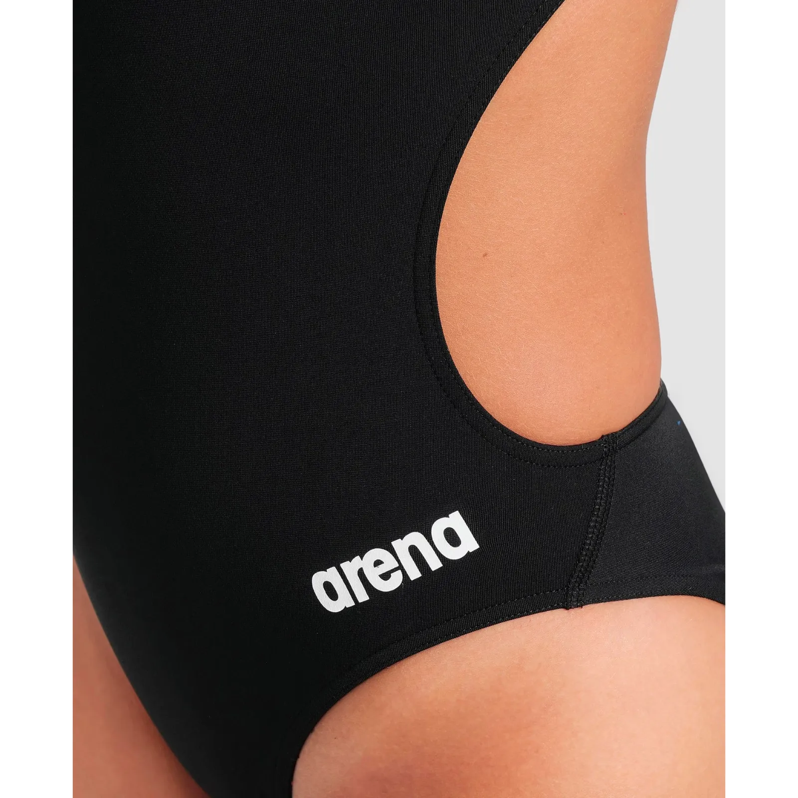 WOMEN'S TEAM SWIMSUIT CHALLENGE SOLID - BLACK