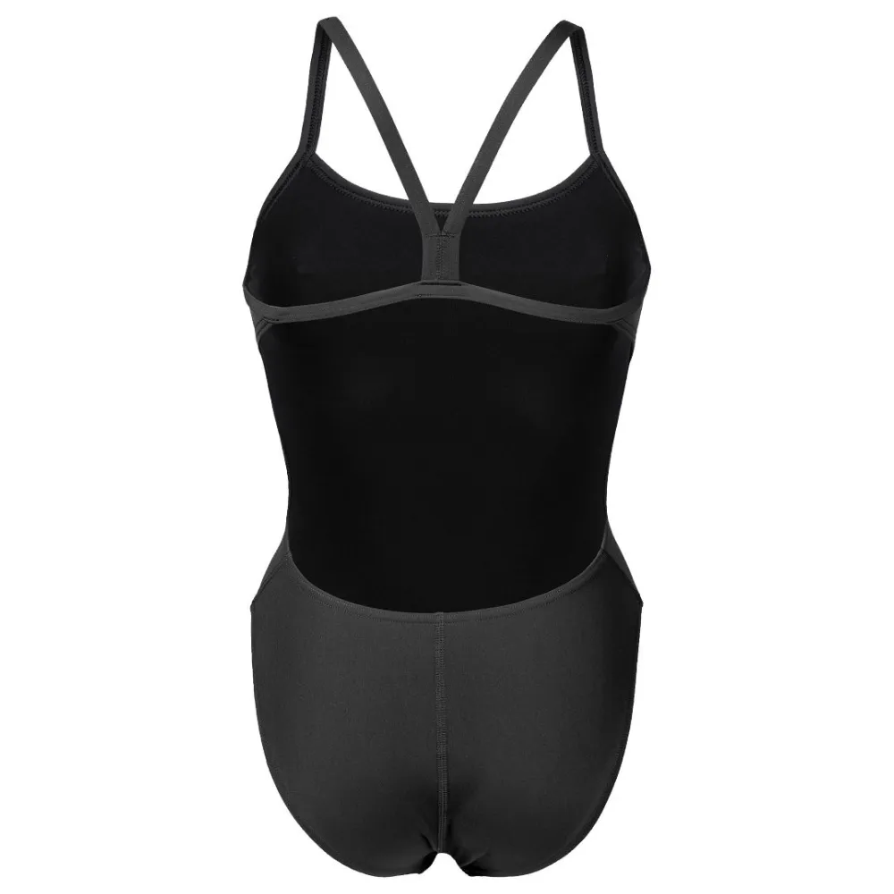 WOMEN'S TEAM SWIMSUIT CHALLENGE SOLID - BLACK