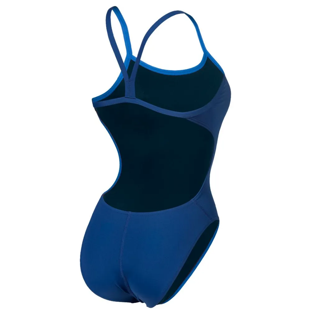 WOMEN'S TEAM SWIMSUIT CHALLENGE SOLID - NAVY