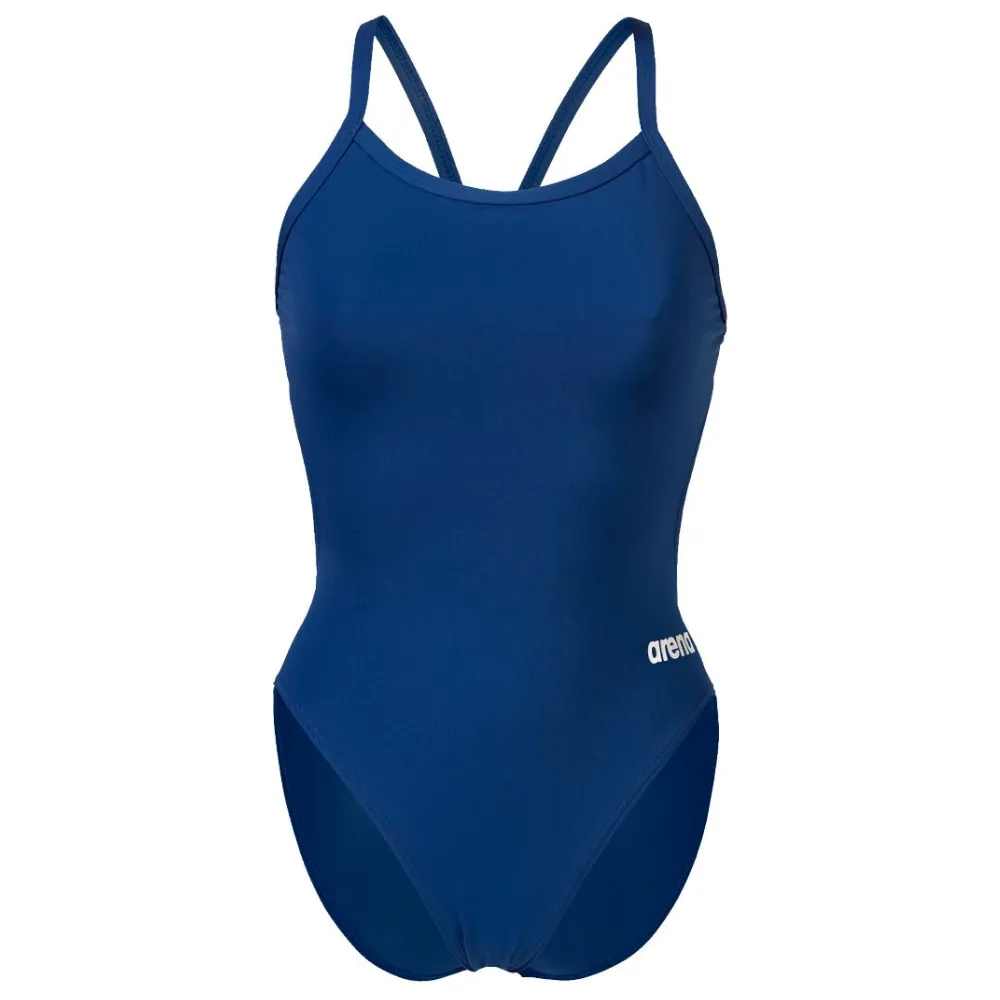 WOMEN'S TEAM SWIMSUIT CHALLENGE SOLID - NAVY